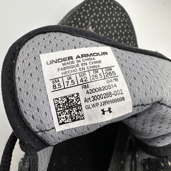 Under Armour UA Long Run Speedfoam - Men's Running Shoes Size 8.5 US - Picture 7 of 8